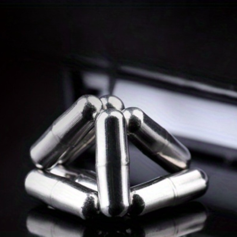 автоматический магнитный перемешивающий капсульный ротор из ABS, без необходимости в электроэнергии, совместим с магнитными чашками для перемешивания, детали 3