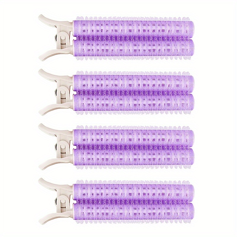 4pcs Iridescent Puff Clips for Enhancing Hairstyle Charm