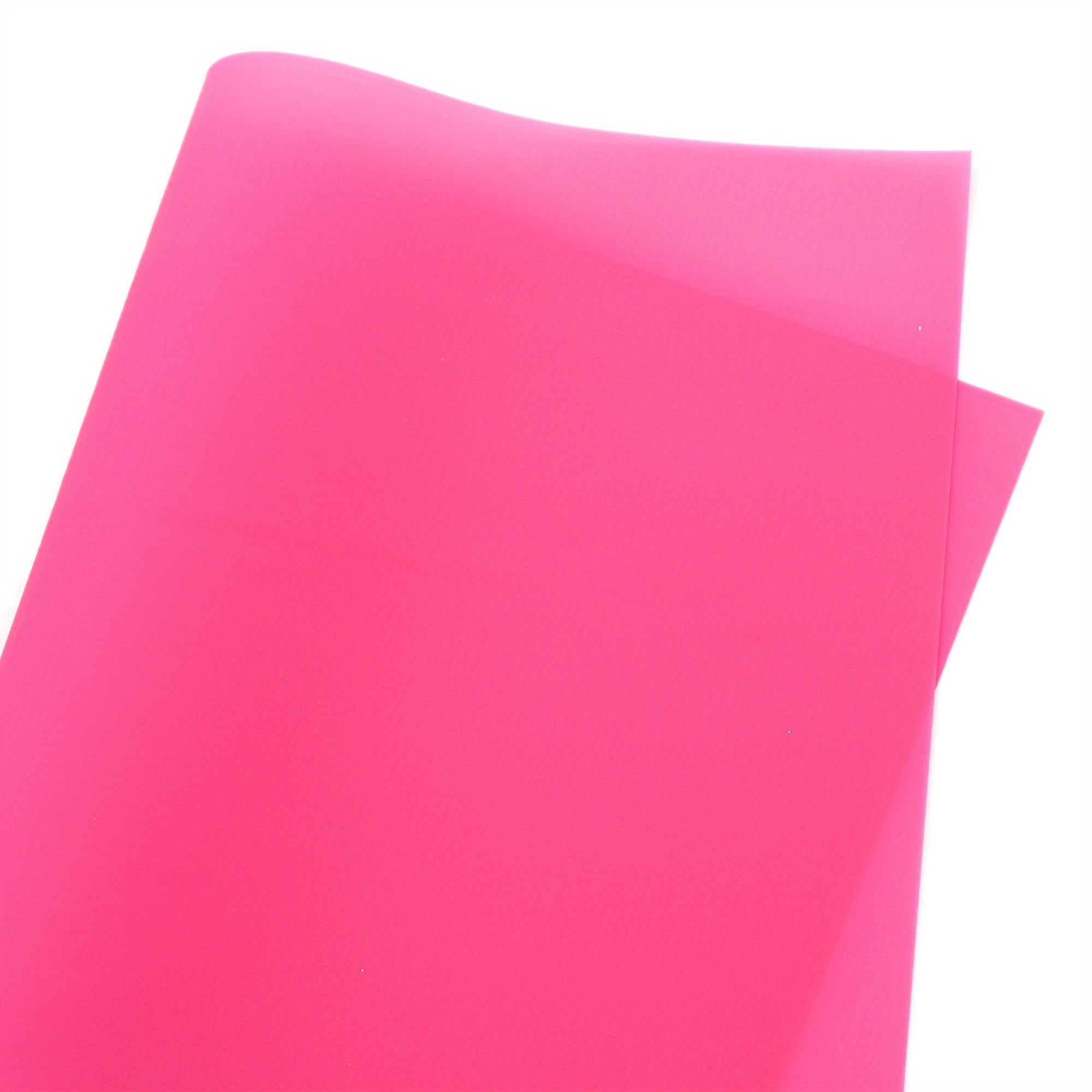 E-shop 1 Rolle, große matte Jelly-Kunstlederblätter x 53.14 Zoll, glattes, wasserdichtes PVC-Vinyl in Bonbonfarbe für DIY-Projekte, Ohrringe,