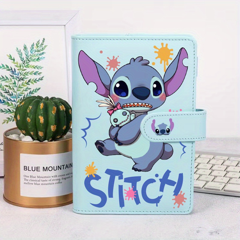 

Disney Stitch Kawaii Notebook - Cute Cartoon Loose-leaf Journal For School, Office & Travel | Ideal Gift For Birthdays, Valentine's, Halloween & Christmas