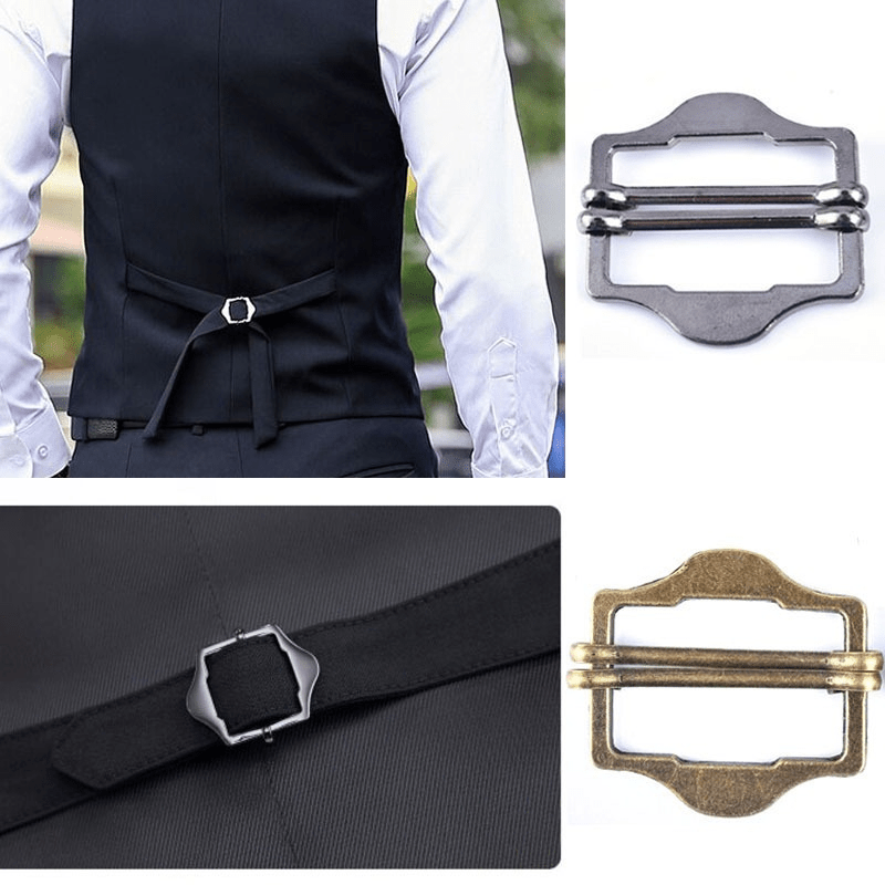 easy adjust Alloy Adjustable Belt Buckles Metal Double Temu