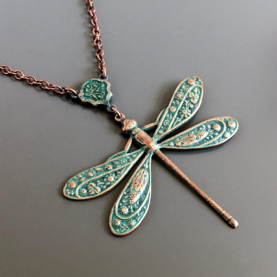 

1pc Fashion Classic Necklace, Dragonfly Necklace, Insect Style Necklace, Mother's Day Gift, Jewelry Gift For Mother Wife Friends