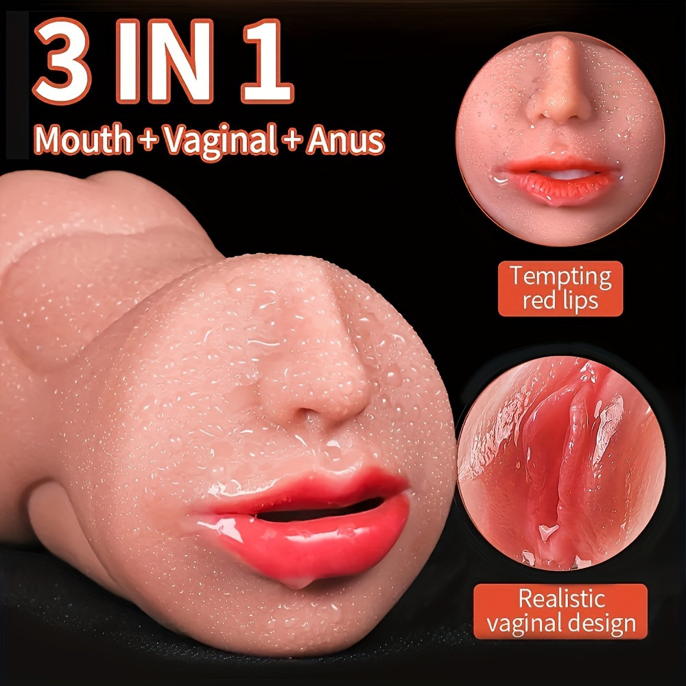1pc male oral 3in 1 male adult