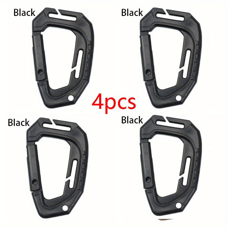 2/4pcs -type Molle , Hanging Clip, Outdoor Camping Backpack And Bag Edc Tool