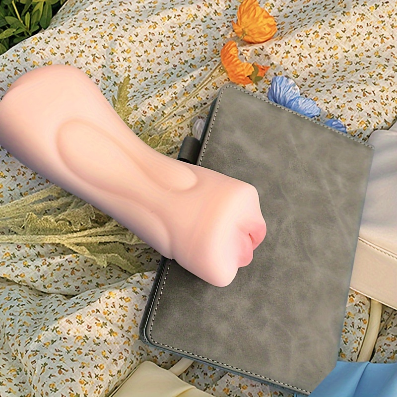 1Pc Realistic Vagina Male Masturbator Oral Mouth Masturbation Cup Real Pussy Sexo Intimate Goods Deep Throat Double Hole Sex Toy for Men