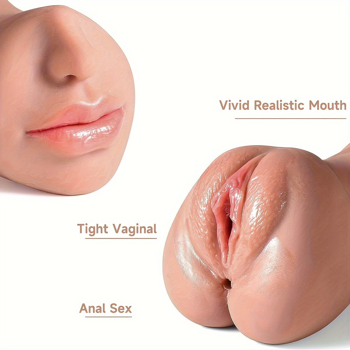 Male Vagina Ass Oral Sex 3 In 1 Male Masturbator