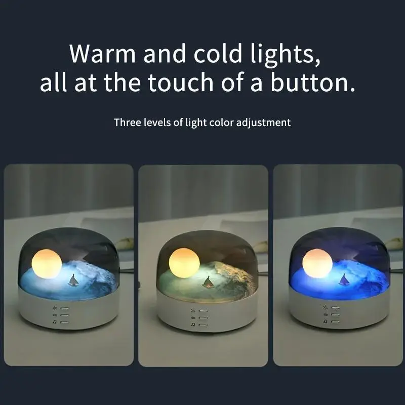 button controlled crescent moon led lamp usb rechargeable details 2