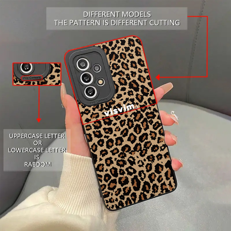 

Leopard Pattern Phone Case For Samsung A54/a53/a52(a52s Universal)/a34(5g)/a14(5g/4g)/a13(5g)/a12/ S10/s10(5g)/s10+/s21/s21+/s22/s22+/s23/s23+ Series