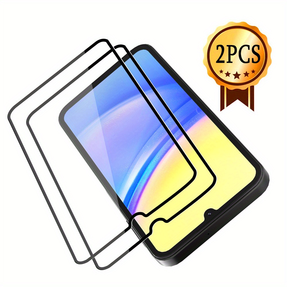 

2p For Samsung Galaxy A15 4g A15 5g Clear Tempered Glass Screen Protector