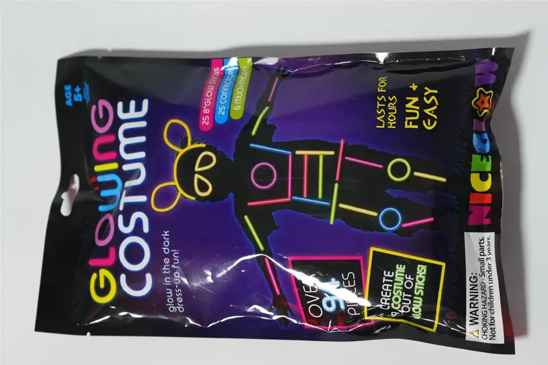 set assortment of glow sticks glow in the dark toy glowing outfit collection glow stick night light bundle customizable wristband celebration gathering karaoke night details 0