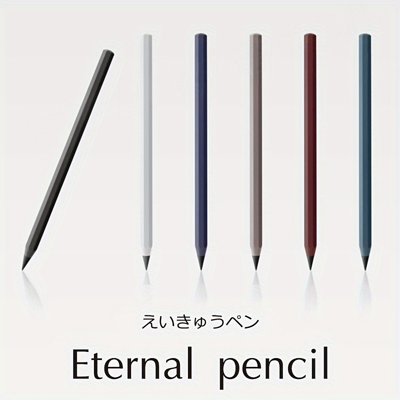 

Eternal Metal Pencil, Hb Hardness, 0.5mm Wire Diameter, No Ink Needed, Unlimited Writing, Magic Drawing Tool For Ages 14+, Office And Art Supplies - 1pc