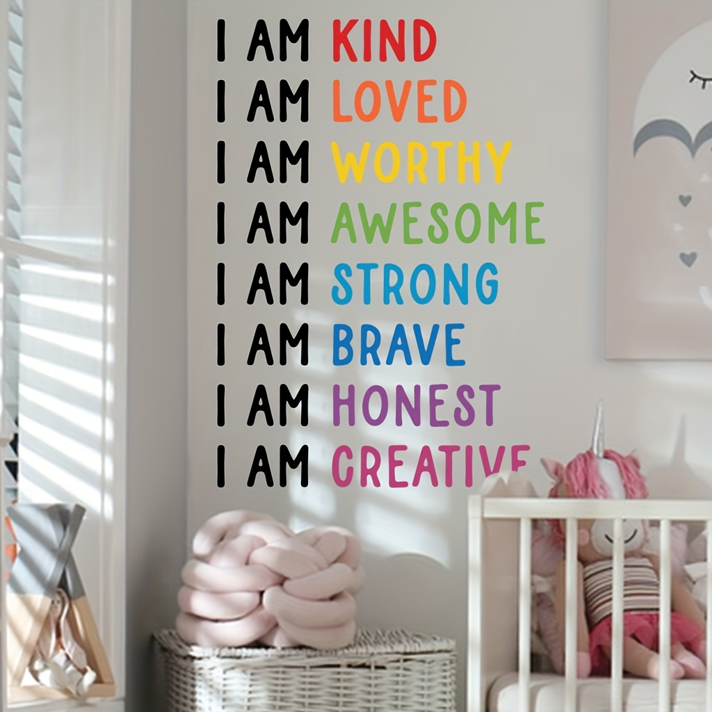 

1pc Be Kind Inspirational Wall Sticker - Motivational Self-adhesive Decal For Bedroom, Living Room, Porch - Removable Home Decor