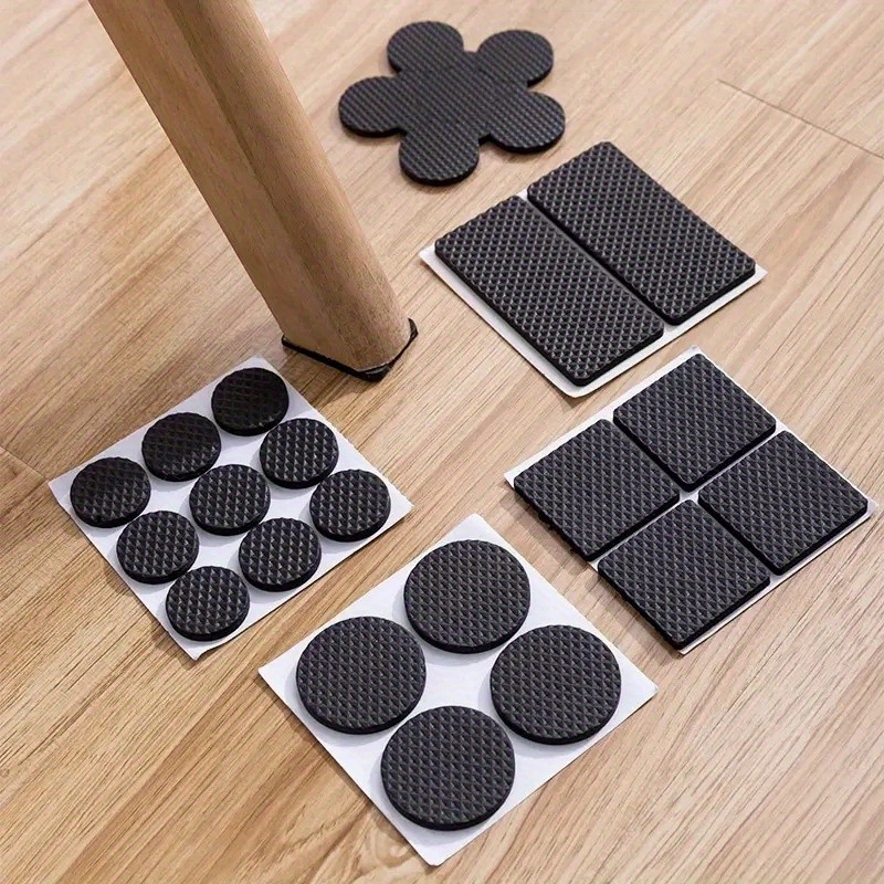30pcs Hot Style Non-Skid Furniture Pad Set - Easy Stick, Scratch & Noise Reduction, Floor Protector