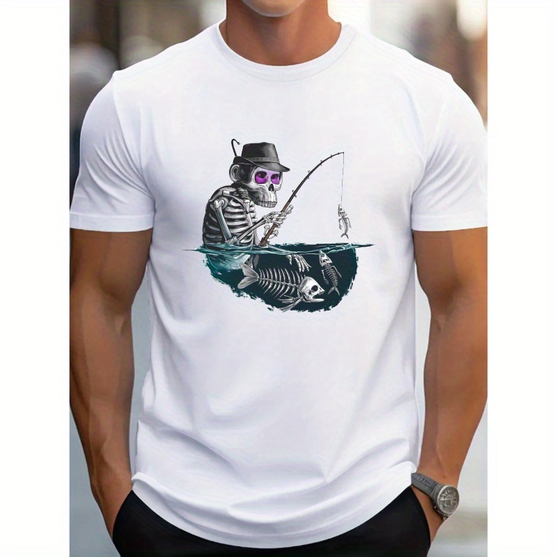

Monkey Skull Surreal Adventure G500 Pure Cotton Men's T-shirt Comfort Fit