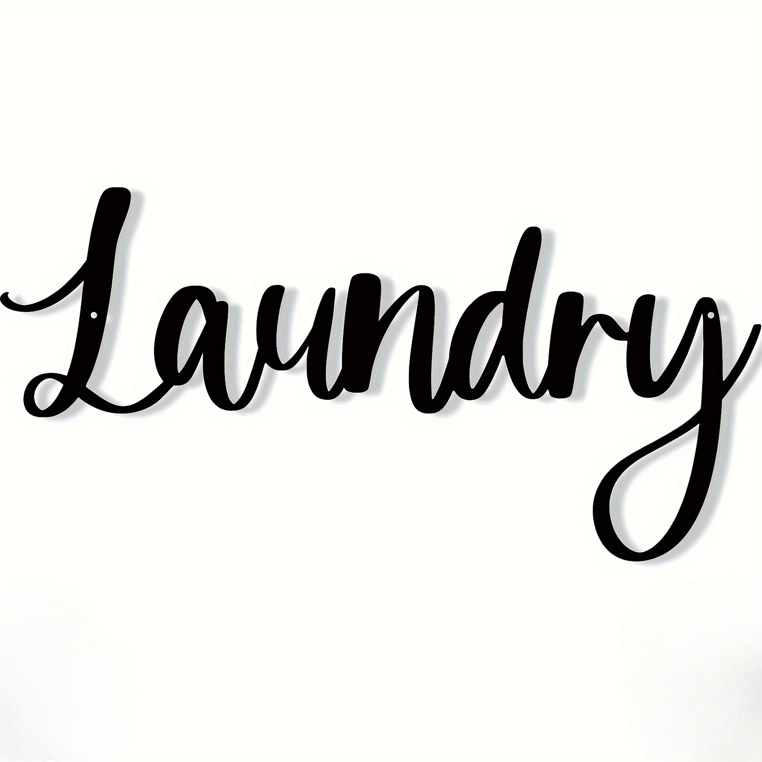 TEMU [2d Flat] 1pc, Laundry Room Acrylic Wall Art, Laundry Room Decorative Sign, Laundry Room Decoration, Laundry Room Ornaments, Modern Laundry Room