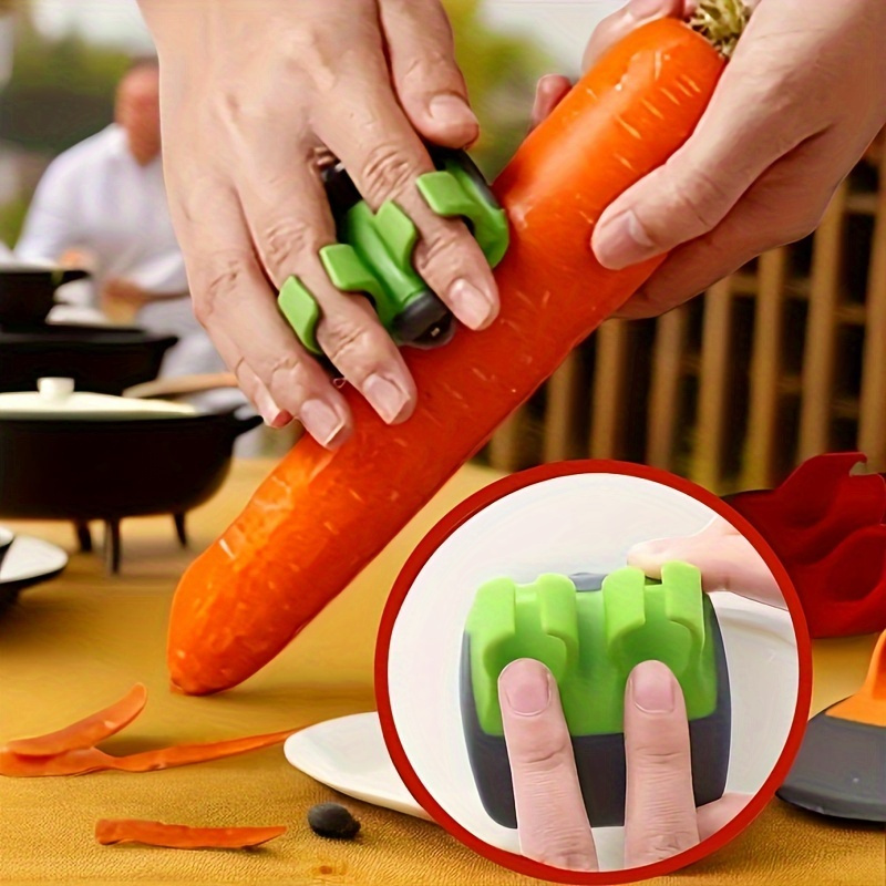 

1pc Effortlessly Peel Fruits And Vegetables With Our Stainless Steel Handheld Peeler - Accessory For Prep