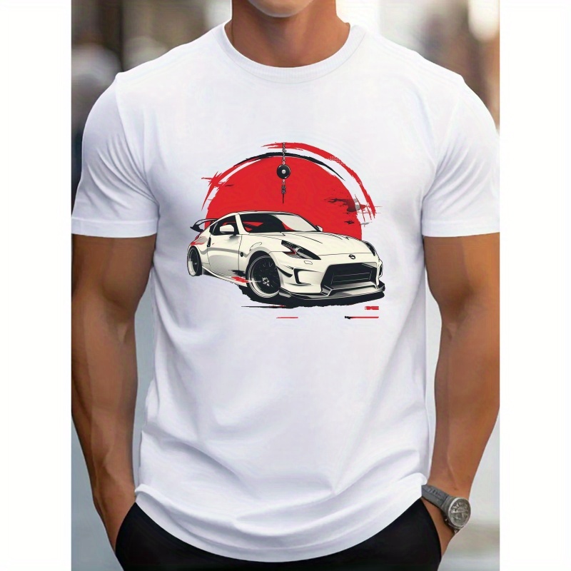 

Sports Car Japanese Flag G500 Pure Cotton Men's T-shirt Comfort Fit