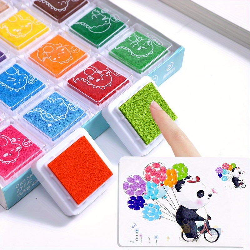 16 32pcs diy finger painting drawing for   graffiti doodle educational gift Product details 2