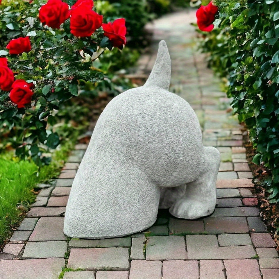 

Charming Digging Dog Resin Statue - Perfect Outdoor Garden & Backyard Decor, Ideal Father's Day Gift