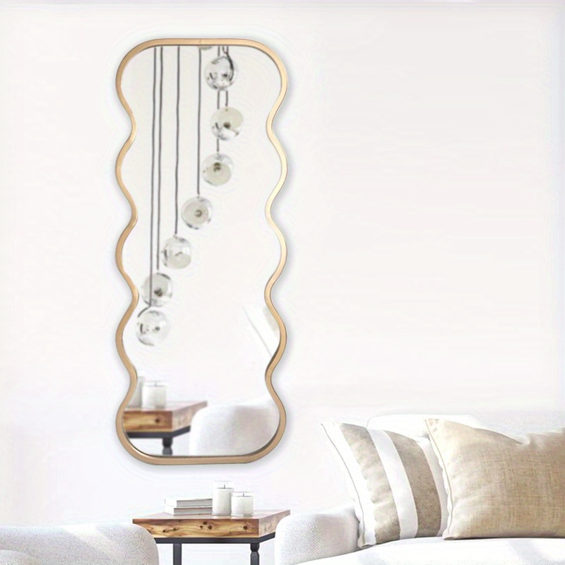 Dumos Full Length Mirror Stand Floor Mirror Aluminum Alloy - Temu