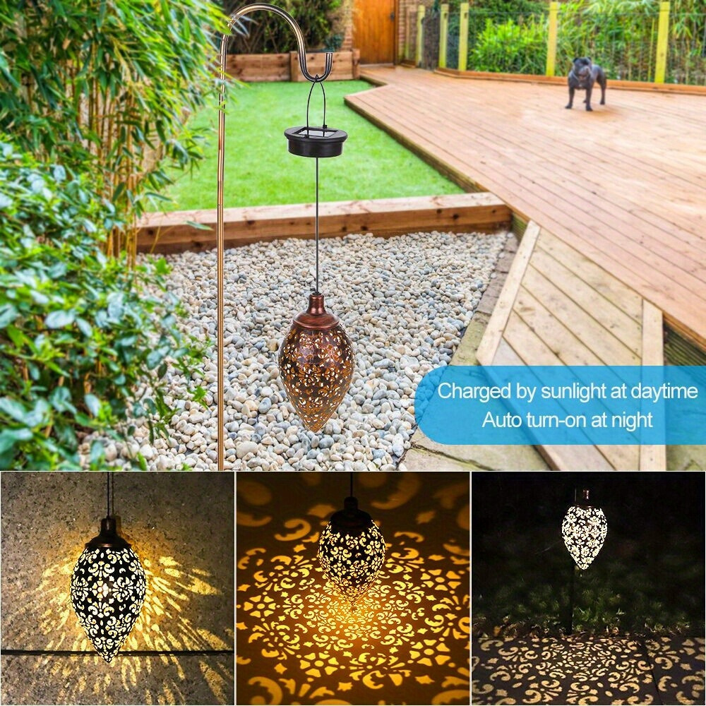 

Solar Moon Lawn Light - Waterproof Warm White Led Stake For Outdoor Patio & Garden Decor, Long-lasting Battery Life