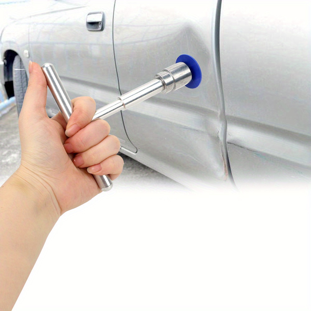 

18-piece Car Dent Repair Kit - Professional Results With Metal T-handle Puller & Plastic Glue Tabs