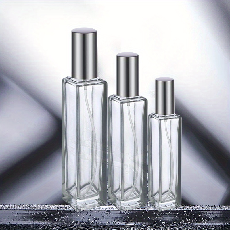 6pcs Travel Perfume Bottle Refillable, Empty Portable  Perfume Atomizer Glass Spray Bottle Fine Mist Sprayer Travel Sam