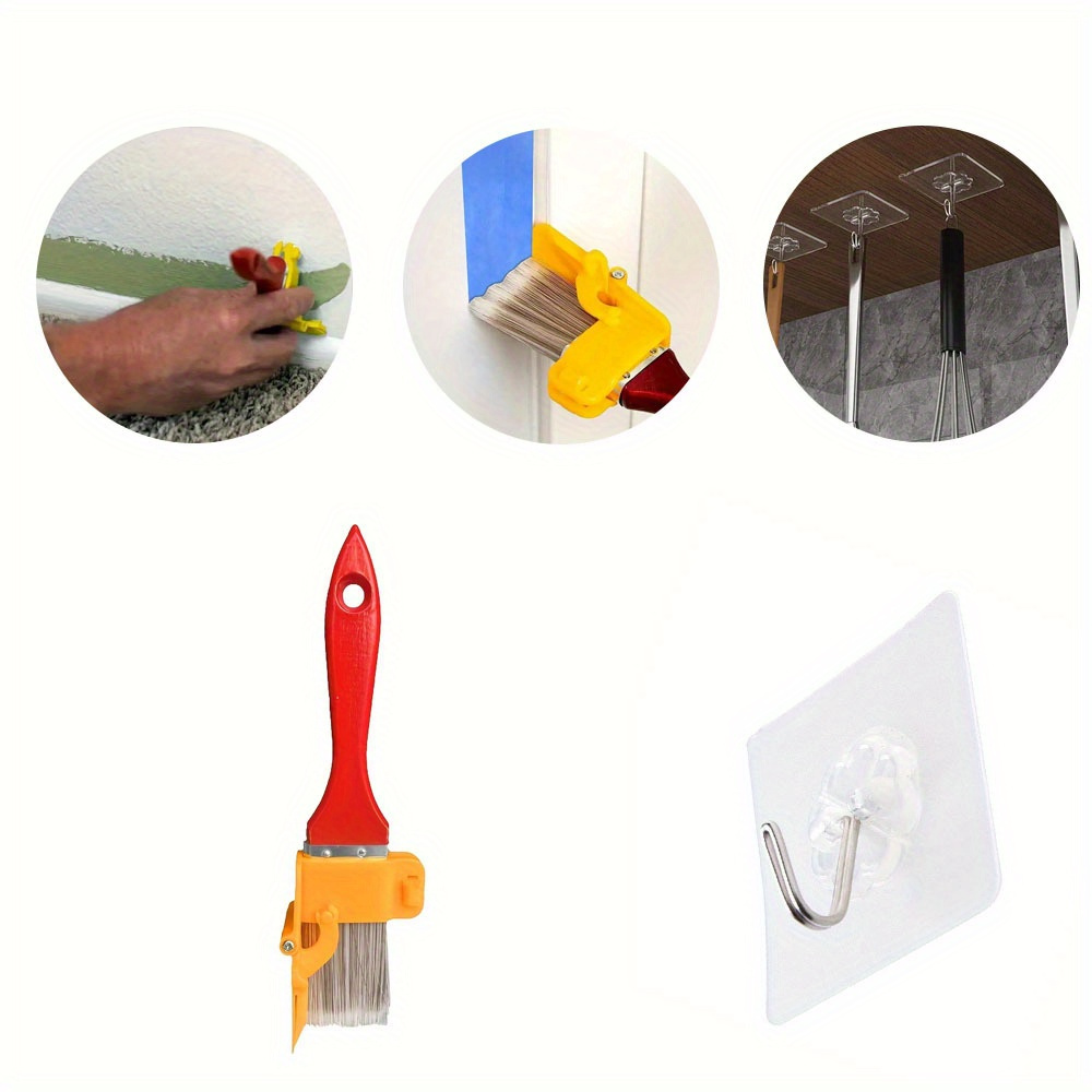TEMU 2 Items: 1 Paintbrush Hook.