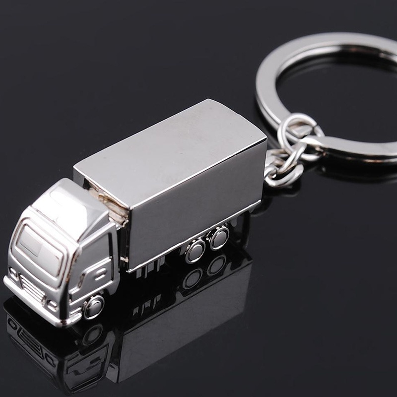 

durable" Stainless Steel Truck & Car Keychain - Stylish Keyring Gift For Men