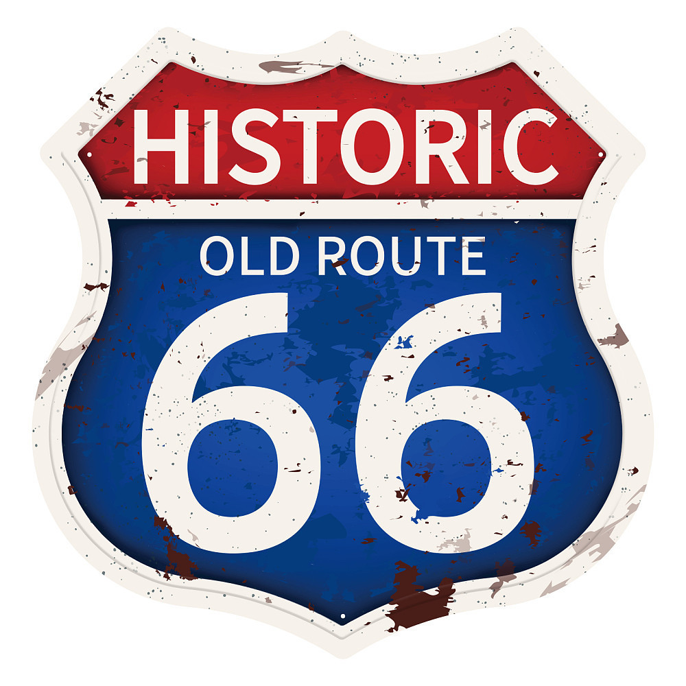 

1pc Route 66 Vintage Shield Metal Tin Sign Plaque Poster Retro Personalized Metal Wall Decorative Tin Signs 12×12inch For Home Kitchen Bar Coffee Shop Club Orchard Decoration