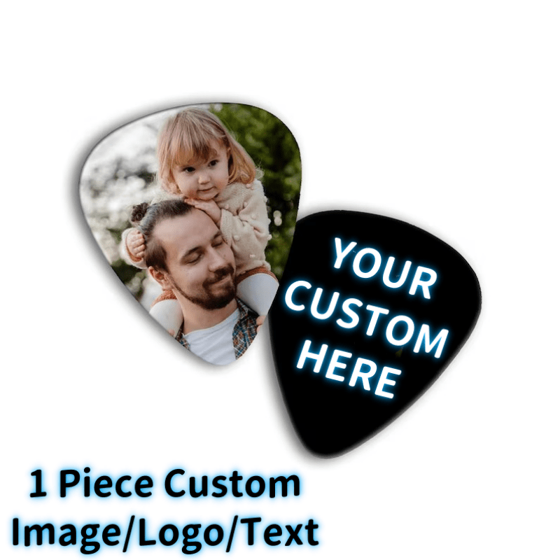 

Customized Guitar Picks, Personalized Guitar Picks As A Gift For Musician Lover Birthday Christmas