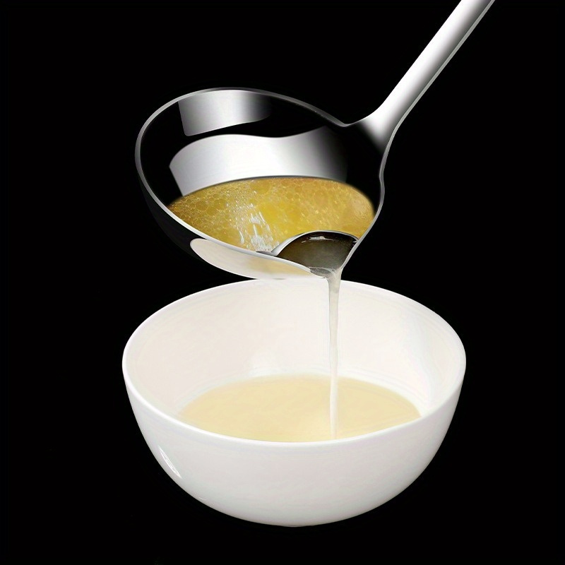 Louche à crème en métal argenté parfait état poinçon | Selency