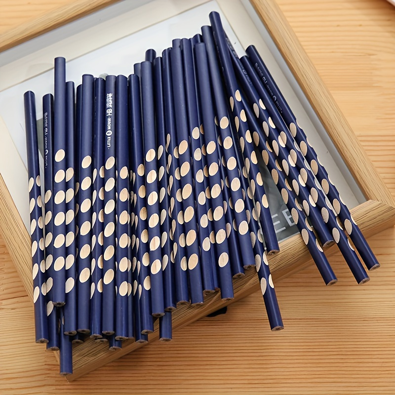 

10pcs Hb Wood Pencils With Triangle Grip - Pre-sharpened Sketching And Writing Pencils For School And Office Use