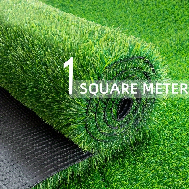 

Premium Thick Artificial Grass Mat - Non-slip, Oil-proof For Indoor/outdoor Use