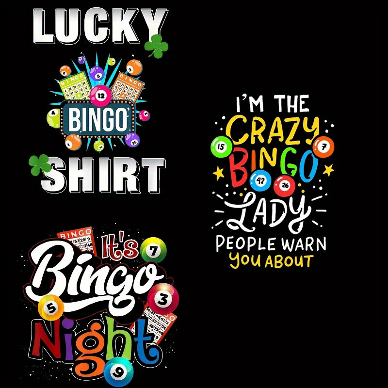 

3pcs "i'm The Crazy " Heat Transfer Stickers For Diy Clothes, Bags, Pillows, T-shirts, Sweatshirts, Hoodies - Polyester