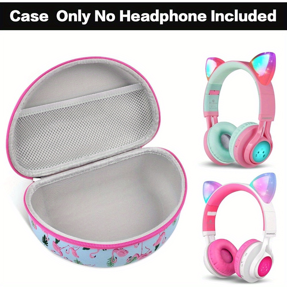 

Headphone Case For Pink/ Ct-7s 3.5mm/ For Ic-hs01/for /for Bt Wireless Over-ear Headphones Headset For Only