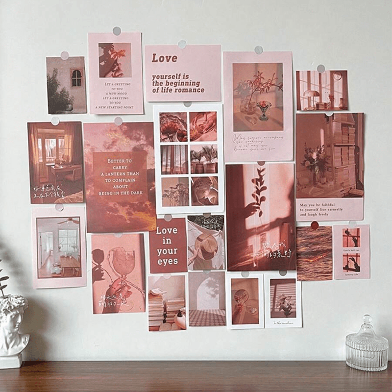 20pcs Sunset Postcard Set