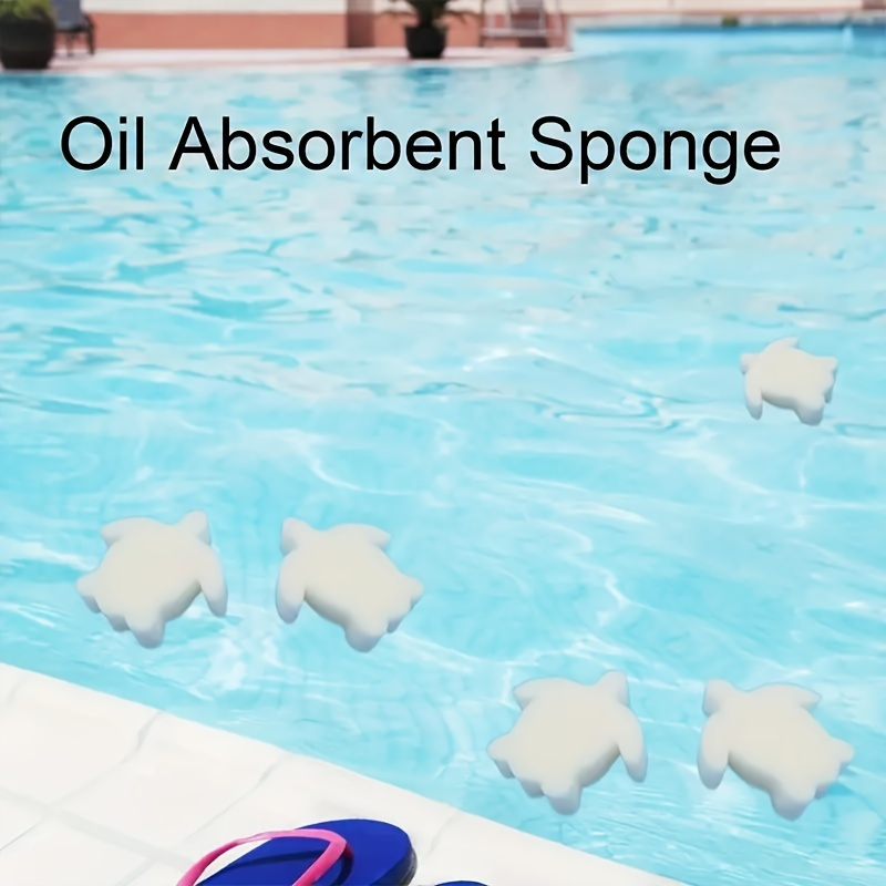 

5-pack Oil Absorbent Sponge For Pool & Spa, Starfish Shaped Scum Sponge, Perfect For Swimming Pool & Hot Tub Accessories, Cleans & Refreshes Water