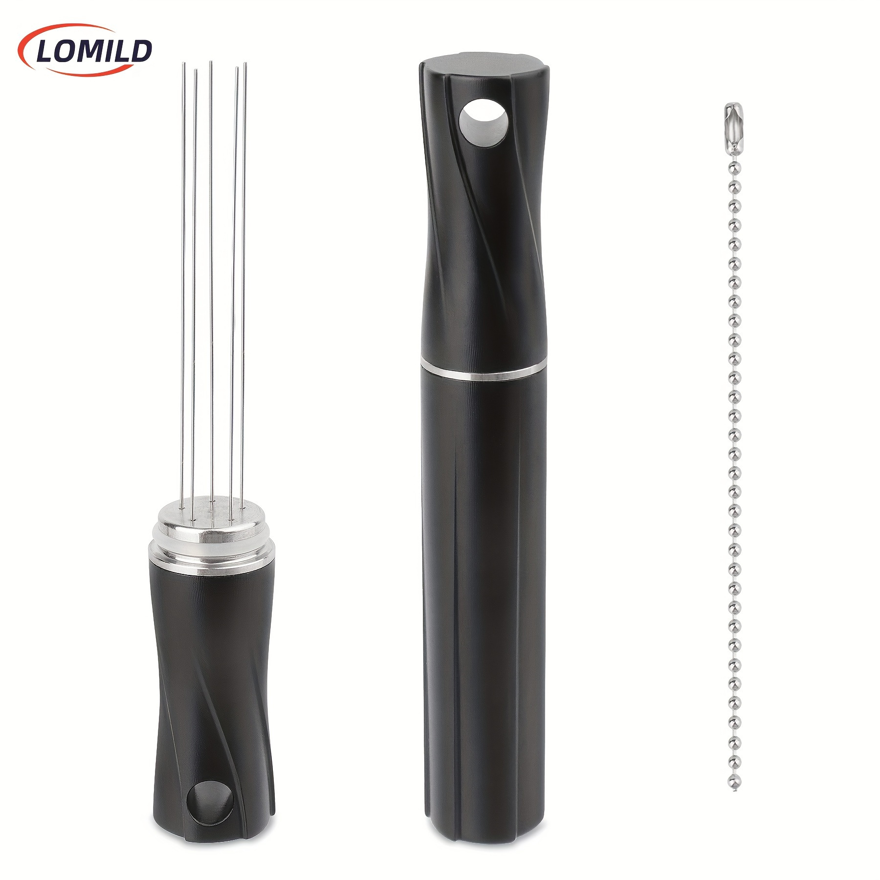   hexagon espresso stirrer 5 needle 0 4mm aluminum stainless steel coffee powder blender for baristas details 5