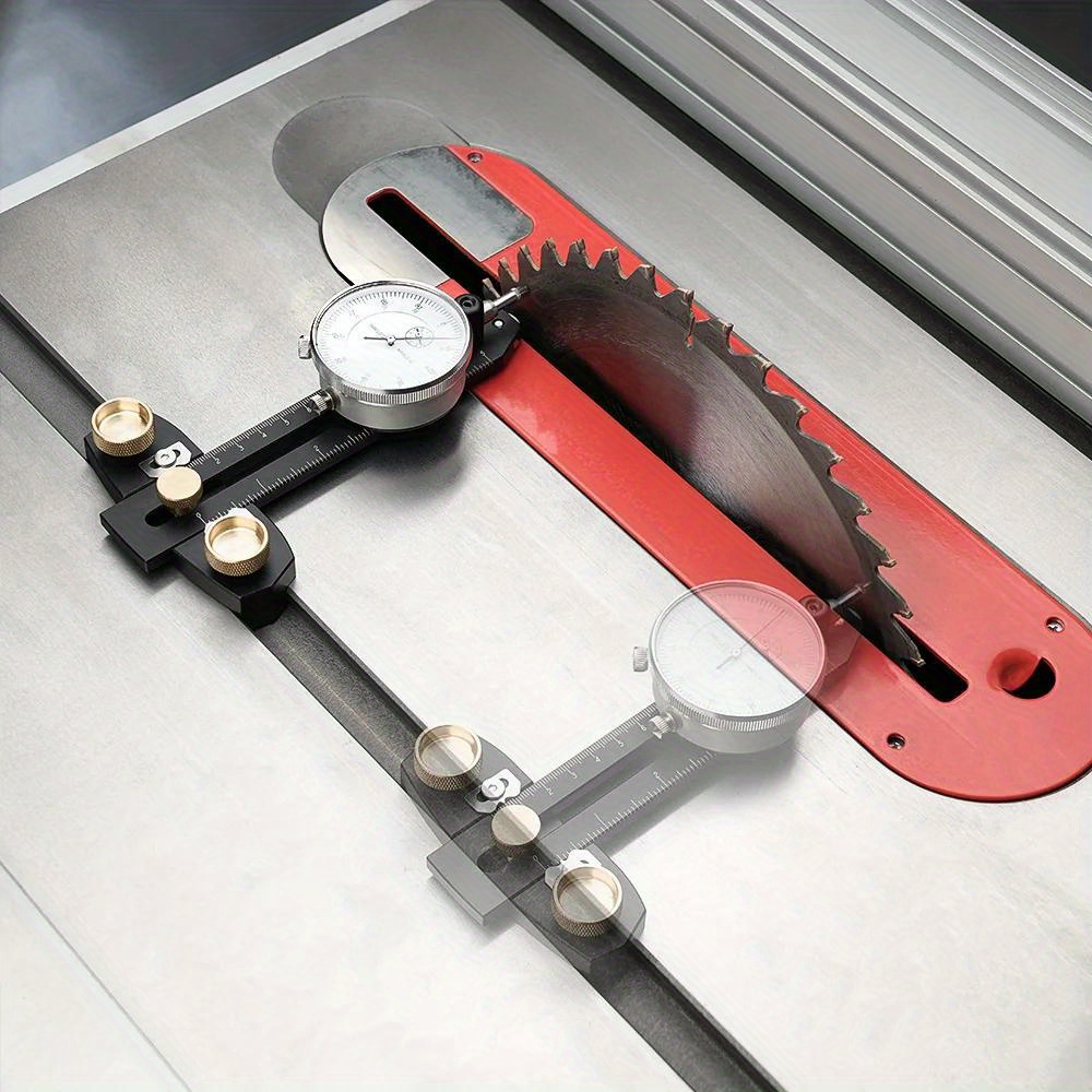 precision dial indicator table saw basic kit for   and calibrating   machinery like table saws drill presses