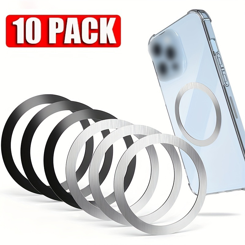 2 Anelli Magnetici Per Caricabatterie MagSafe - Piastre Adesive Per Supporti Auto E Cellulare - Foto 11