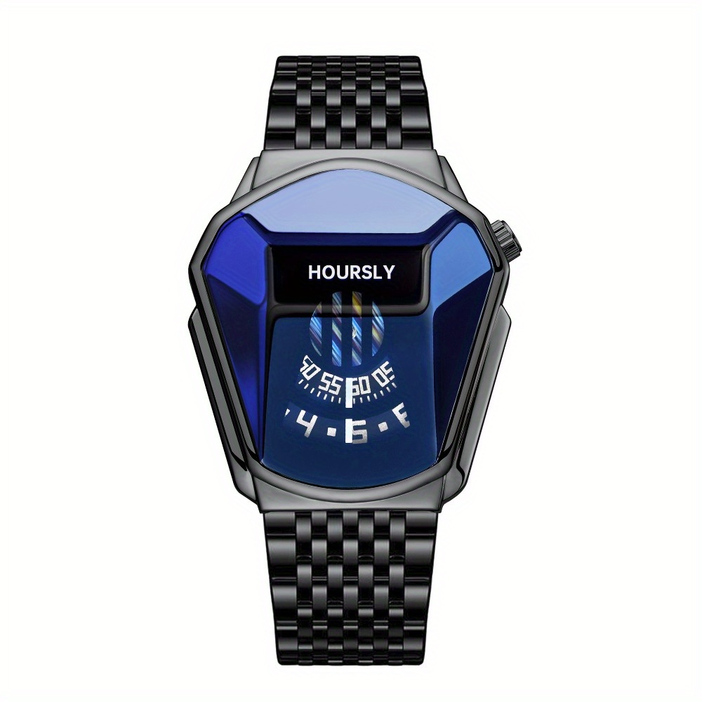 TEMU Men's Cool Motorcycle Quartz Men's Watch, Suitable For Holiday Gifts