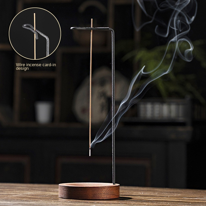 

Wooden Incense , Zen .1cm 25.3cm Stand For Hanging Incense , Decor