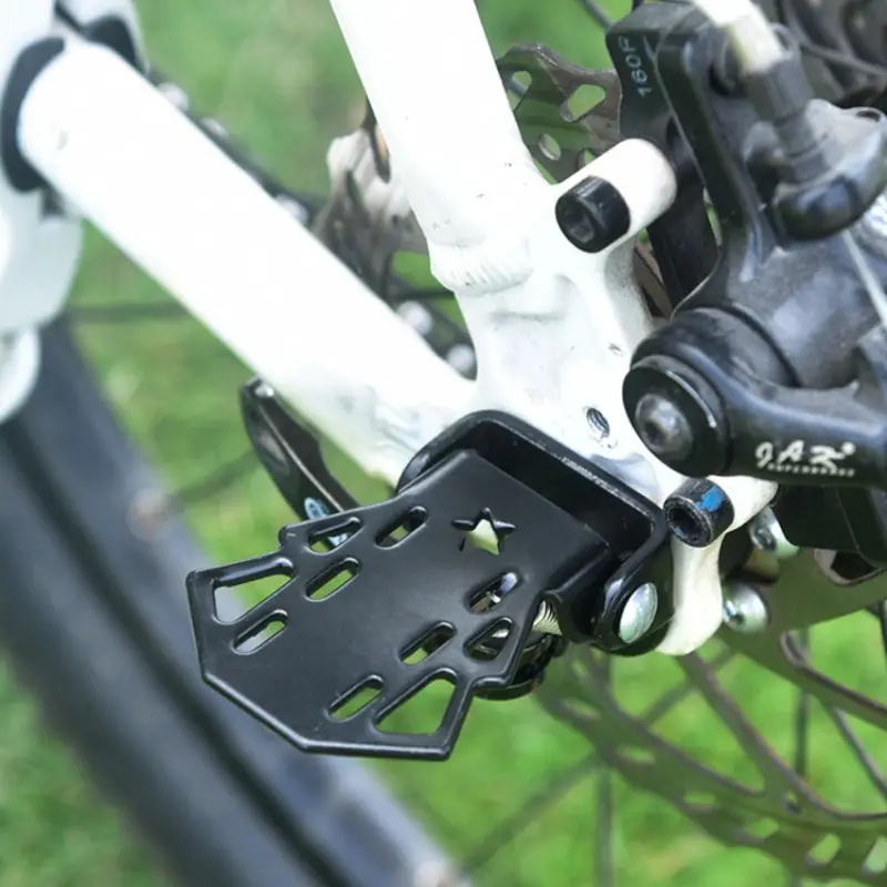 

Versatile Mountain Bike Rear Seat With Pedals - Durable Steel Construction, Outdoor Cycling Accessory