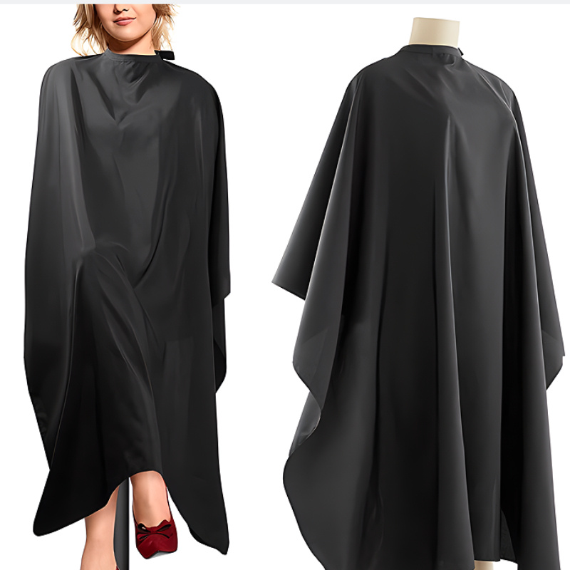 

Professional Salon Hair Cutting Cape With Snap Closure – Durable Barber Styling Cape For Haircutting – Waterproof And Adjustable Hairdressing Gown For All Hair Types – Essential Tools & Accessories