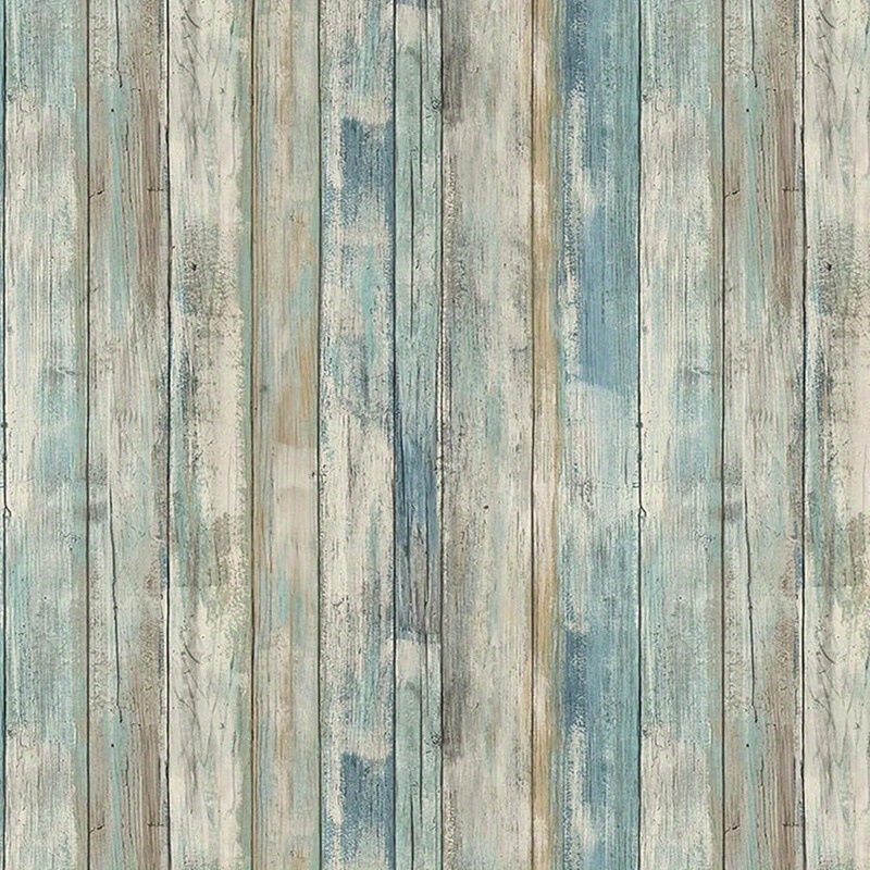 

Seamless, Easy Wood Grain Wallpaper - Removable Pvc, Kitchen, Bedroom, Living Room Decor & Furniture Makeover