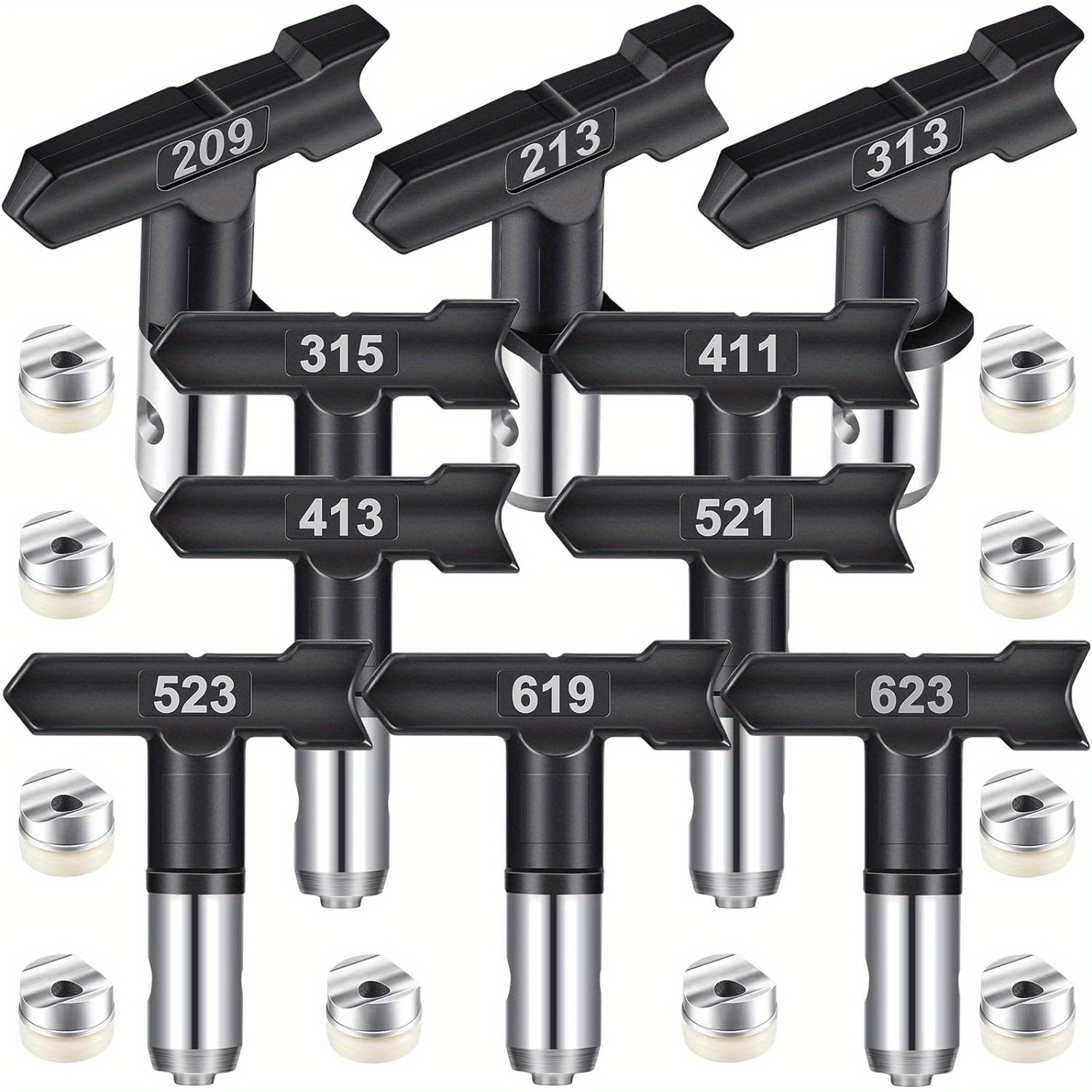 

10pcs Nozzles Set - -efficiency For Spraying Machines..