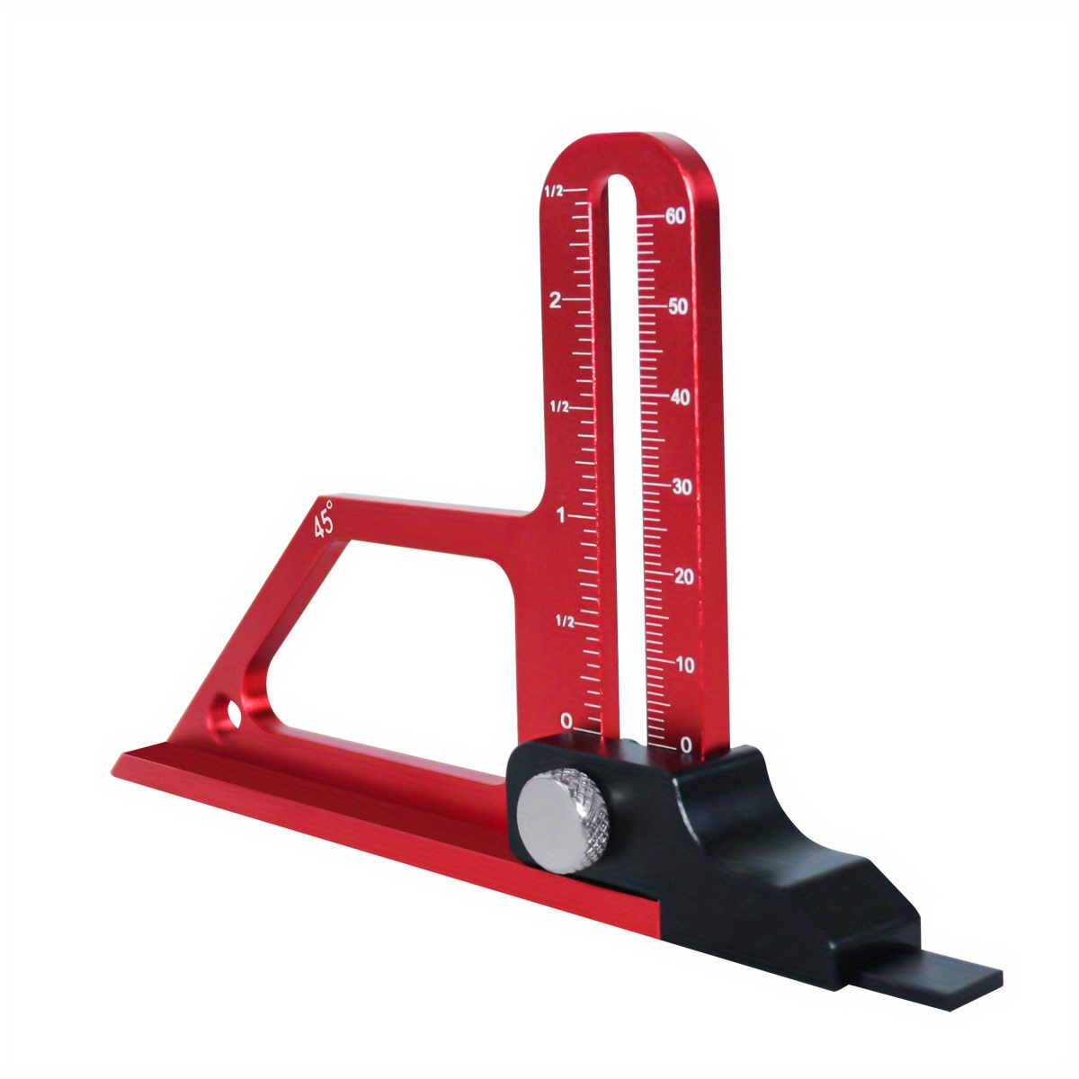 Temu – TEMU Adjustable Engraving Height Gauge – 0-60mm Depth Measurer For Woodworking | No-power Tool For Table Saws & Milling Cutters |