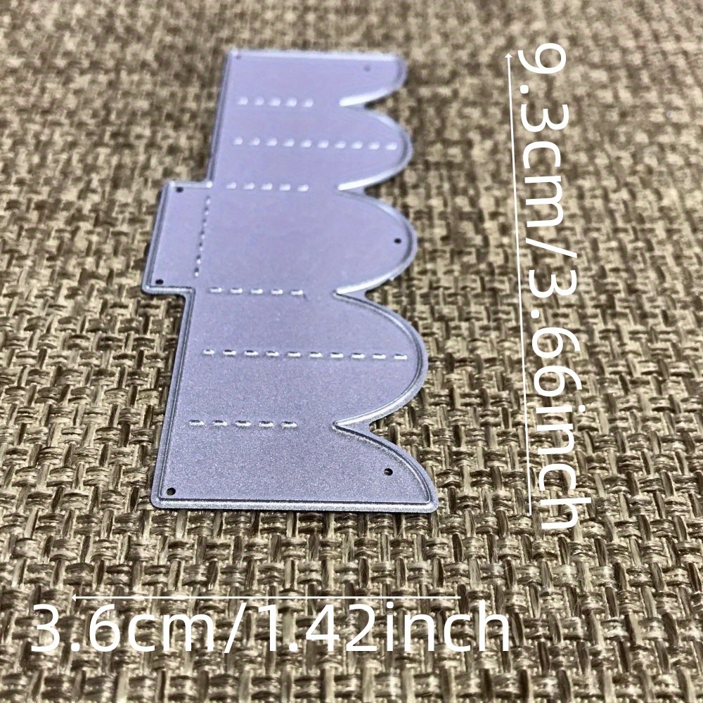 Newly Designed Metal Cutting Die For Crafting, Perfect For Folded Star Flower Decorations In Scrapbooks, Albums, And Paper Card Crafts, Including Embossing