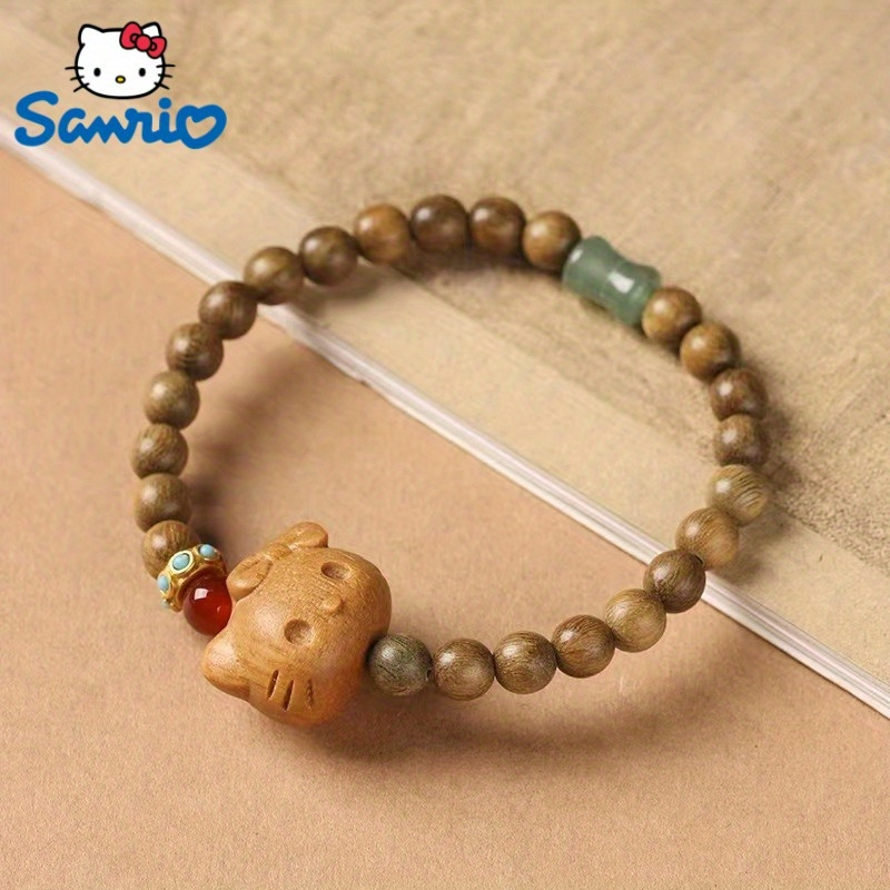 

Hello Kitty Chinese Style Beaded Bracelet Bracelet, Is Simple And Elegant, Suitable For